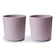 Mushie Set Bekers soft lilac (2 pcs) Mushie Set Bekers soft lilac (2 pcs)
