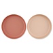 Trixie Pla Plate 2-Pack - Rose Trixie Pla Plate 2-Pack - Rose