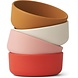 Liewood Iggy siliconen kom 4-pack – Dusty raspberry multi mix Liewood Iggy siliconen kom 4-pack – Dusty raspberry multi mix