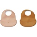 Liewood Ember siliconen slab 2-pack – Tuscany rose / mustard mix Liewood Ember siliconen slab 2-pack – Tuscany rose / mustard mix