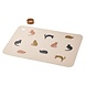 Liewood Jude placemat - Miauw / Apple blossom mix Liewood Jude placemat - Miauw / Apple blossom mix