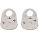 Liewood Tilda siliconen slab 2-Pack – Little dragon / dark sandy mix Liewood Tilda siliconen slab 2-Pack – Little dragon / dark sandy mix