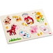 Haba Inlegpuzzel Oma Linda's dieren Haba Inlegpuzzel Oma Linda's dieren