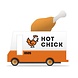Candylab Candyvan - Hot Chick Van - oranje - bestelwagen – kippen Candylab Candyvan - Hot Chick Van - oranje - bestelwagen – kippen