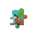 Scratch Contour Puzzel Tijger - 59 stuks Scratch Contour Puzzel Tijger - 59 stuks