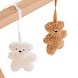 Childhome baby gym figuurtjes teddy set van 4 Childhome baby gym figuurtjes teddy set van 4