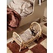 Ferm Living Aardbeien print poppenbed beddengoed Ferm Living Aardbeien print poppenbed beddengoed
