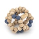 Trixie Houten Beads Ball - Blue Trixie Houten Beads Ball - Blue