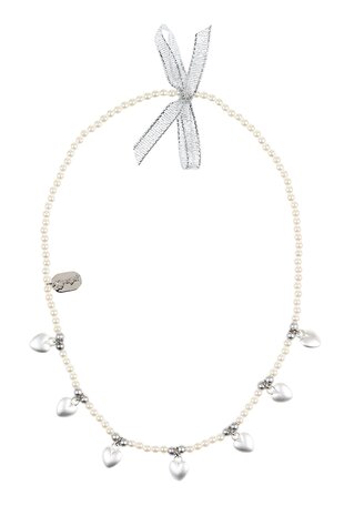 Souza Ketting Elyane hartjes zilver Souza Ketting Elyane hartjes zilver