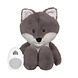 Flow Flow Heartbeat Knuffel Comforter Robin de vos grijs Flow Flow Heartbeat Knuffel Comforter Robin de vos grijs