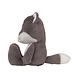 Flow Flow Heartbeat Knuffel Comforter Robin de vos grijs Flow Flow Heartbeat Knuffel Comforter Robin de vos grijs