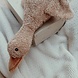 Flow Flow Heartbeat Knuffel Comforter Liva de eend - bruin Flow Flow Heartbeat Knuffel Comforter Liva de eend - bruin