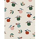 Minikane Daisy Apple Birds-jurk en zijn gekruiste hoofdband Minikane Daisy Apple Birds-jurk en zijn gekruiste hoofdband