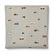 Liewood Ben mousseline doeken - print Vehicles / Dove blue Liewood Ben mousseline doeken - print Vehicles / Dove blue