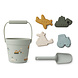 Liewood Dante strand set - Vehicles / Dove blue Liewood Dante strand set - Vehicles / Dove blue