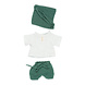 Miniland Kledijsetje voor poppen groen/wit voor jongen 32 cm 3-delig Miniland Kledijsetje voor poppen groen/wit voor jongen 32 cm 3-delig