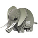Eugy 3D model wild dier Olifant Eugy 3D model wild dier Olifant