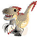Eugy 3D model prehistorie Raptor Eugy 3D model prehistorie Raptor
