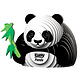 Eugy 3D model wild dier Panda Eugy 3D model wild dier Panda