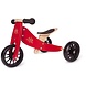 Kinderfeets 2-in-1 loopfiets & driewieler Tiny Tot - cherry red Kinderfeets 2-in-1 loopfiets & driewieler Tiny Tot - cherry red
