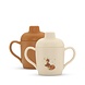 Konges Slojd 2 pack sippy cup drinkbeker foxie Konges Slojd 2 pack sippy cup drinkbeker foxie