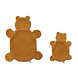 Liewood Janai Knuffeldoek 2-Pack - Mr bear / Golden caramel Liewood Janai Knuffeldoek 2-Pack - Mr bear / Golden caramel