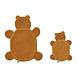 Liewood Janai Knuffeldoek 2-Pack - Mr bear / Golden caramel Liewood Janai Knuffeldoek 2-Pack - Mr bear / Golden caramel