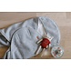 Beaba Babynomade dubbele fleece heather grey tog 3 Beaba Babynomade dubbele fleece heather grey tog 3