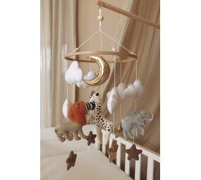 Little Loua Handgemaakte mobiel Safari Little Loua Handgemaakte mobiel Safari