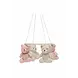 Jollein Baby mobiel Teddy Bear - Wild Rose/Naturel Jollein Baby mobiel Teddy Bear - Wild Rose/Naturel