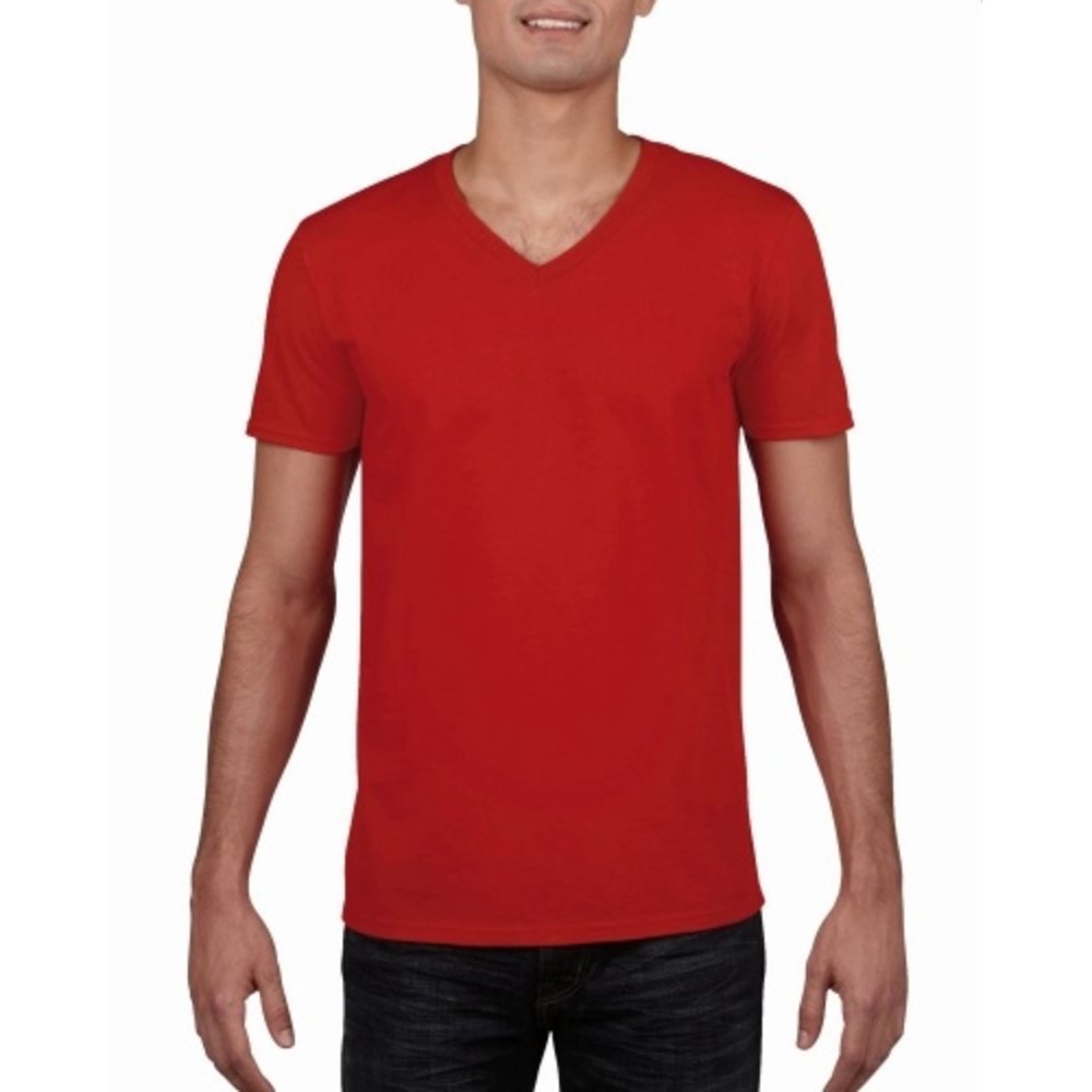 Gildan T shirt V neck Softstyle for Him GIL64V00