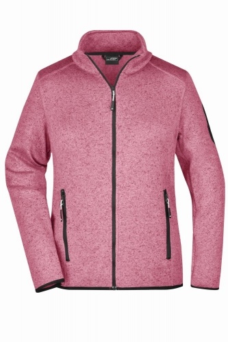 James & Nicholson Ladies Knitted Fleece Jacket JN761