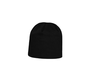 Rolled Down 100% Cotton Beanie with Zig Zag Seams 4104