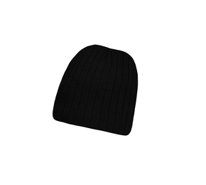 Cable Knit Acrylic Beanie With Fleece Linning 4189