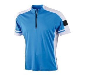 James & Nicholson Men's Bike-T half zip JN452