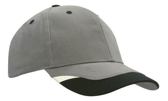 Brushed Heavy Cotton With Peak Inserts & Printed Trim 4125