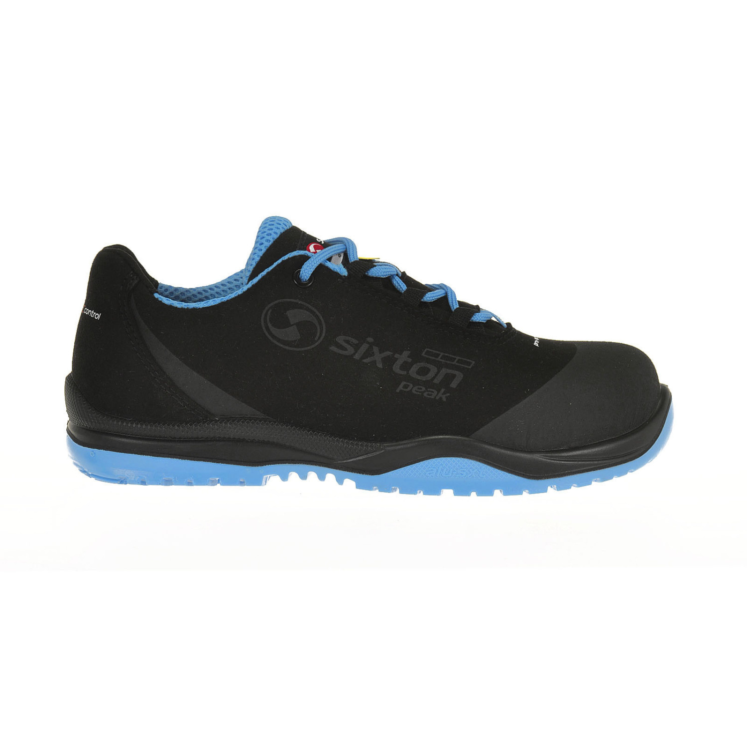 Sixton Cuban Zwart/Blauw Air ESD S3 SRC lage veiligheidsschoen