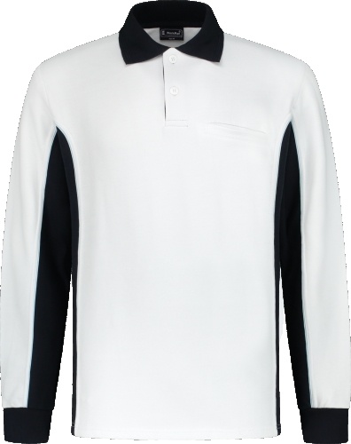 Workman Bi-Colour polosweater