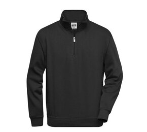 James & Nicholson Workwear Half Zip Sweat JN831