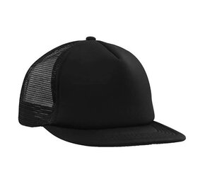 Trucker Mesh Cap With Flat Peak - 3806