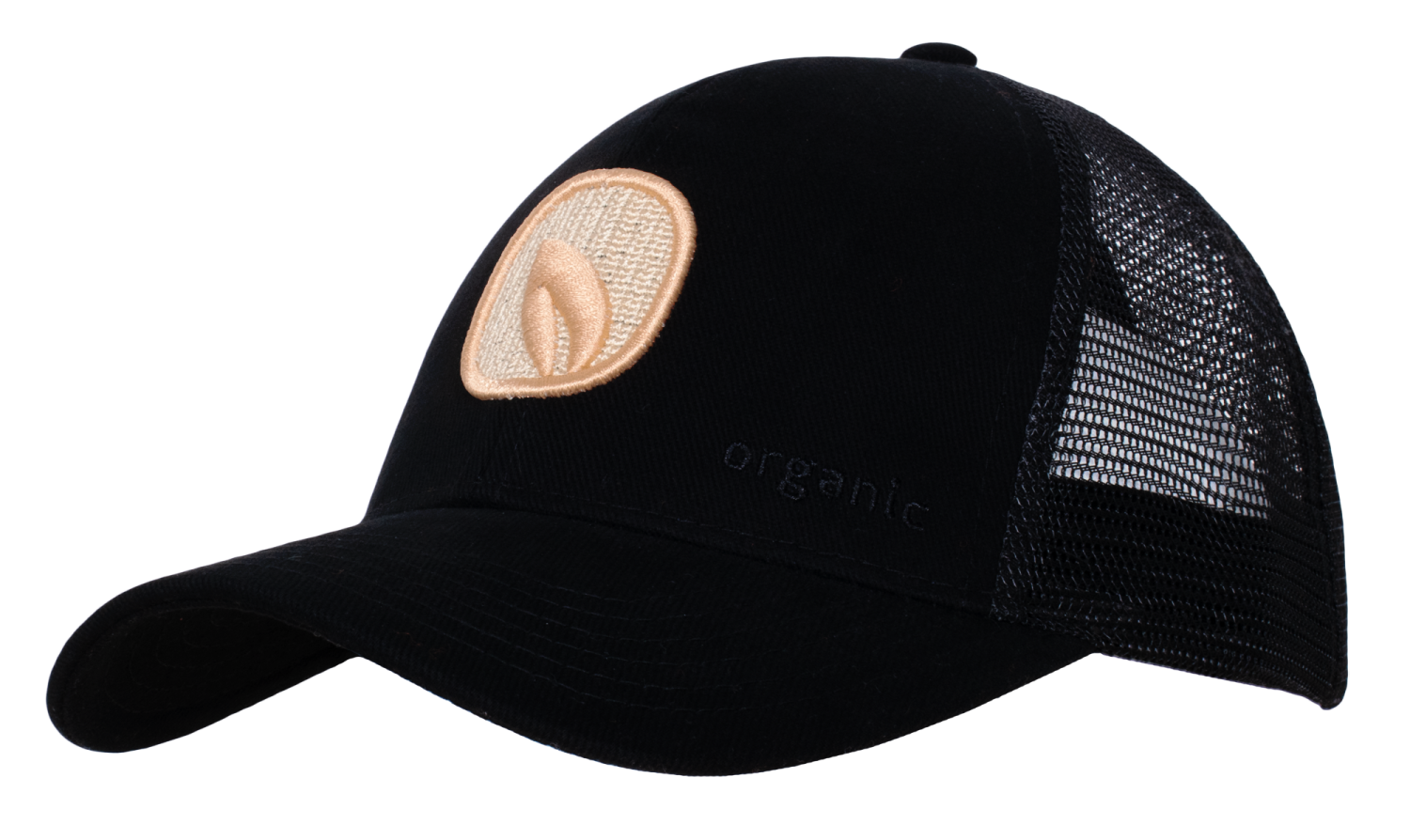 Organic Cotton Cap With Mesh 3987