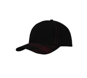 Brushed Heavy Cotton With Contrast Cross Stitching On Peak 4086