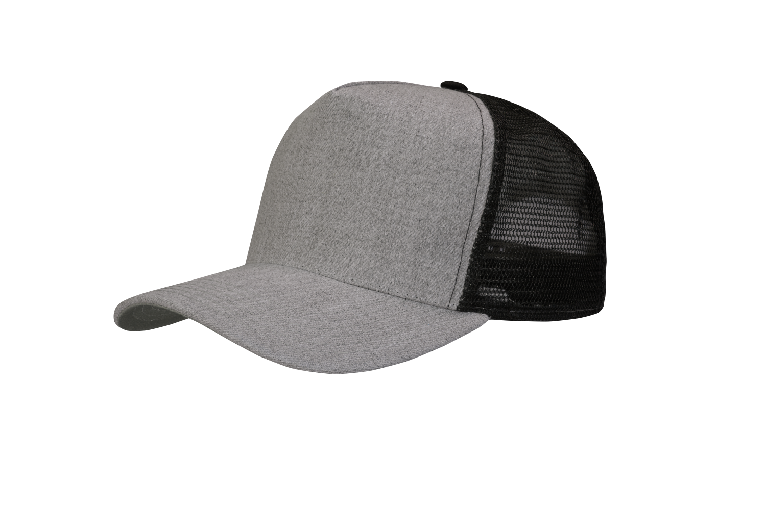 Grey Marle American Twill With Mesh Back 3821