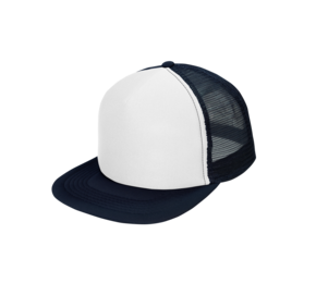Trucker Mesh Cap With Flat Peak - 3806