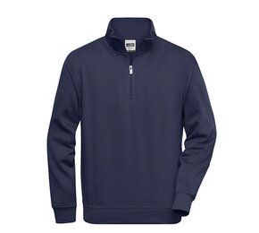 James & Nicholson Workwear Half Zip Sweat JN831