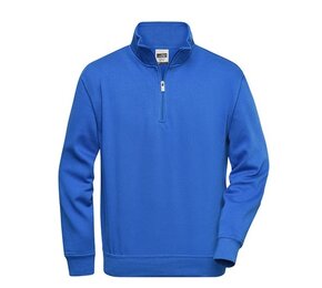 James & Nicholson Workwear Half Zip Sweat JN831