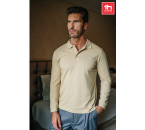 TH Clothes Mens long sleeve polo shirt Bern