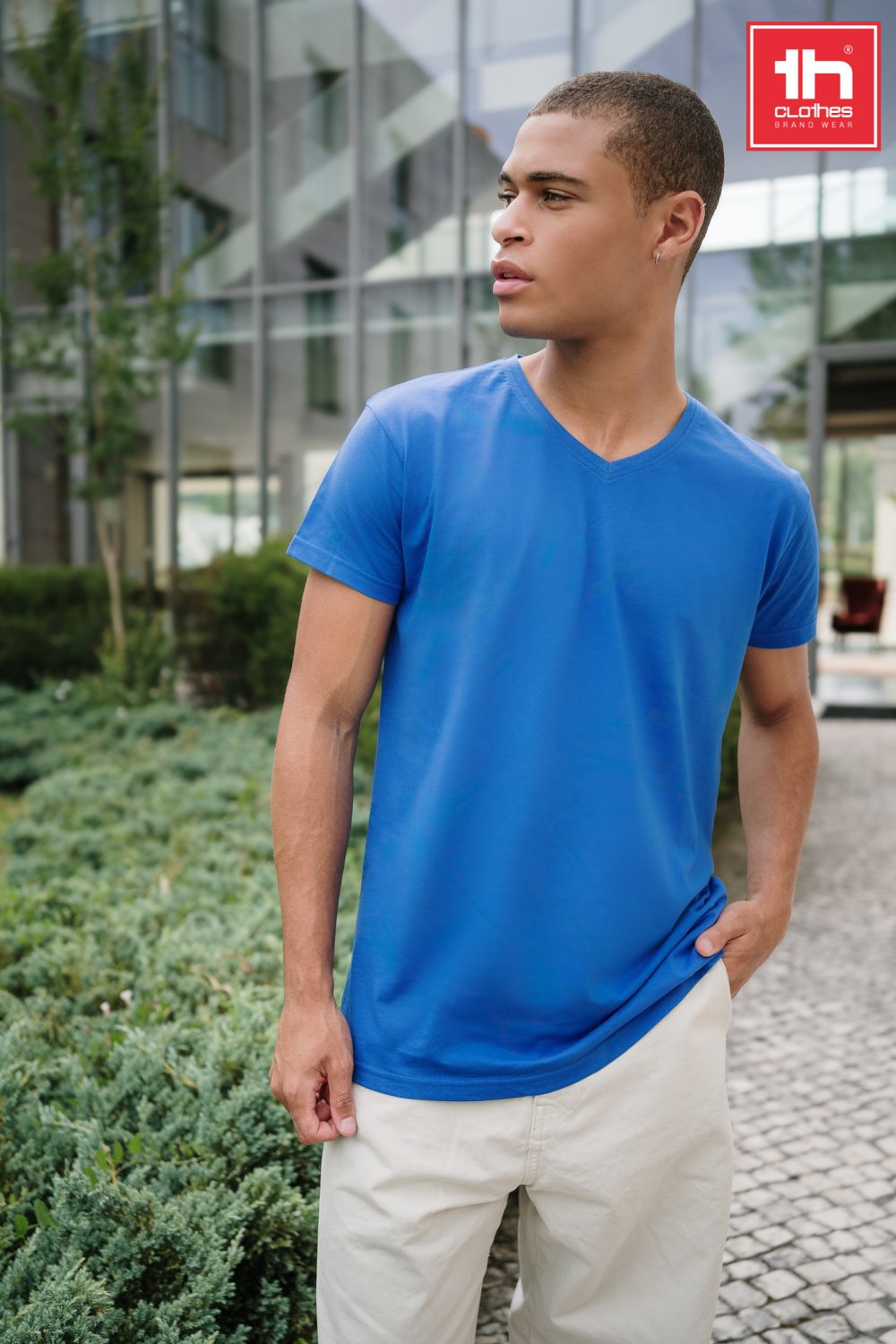TH Clothes “V” neck t-shirt for men Epoch