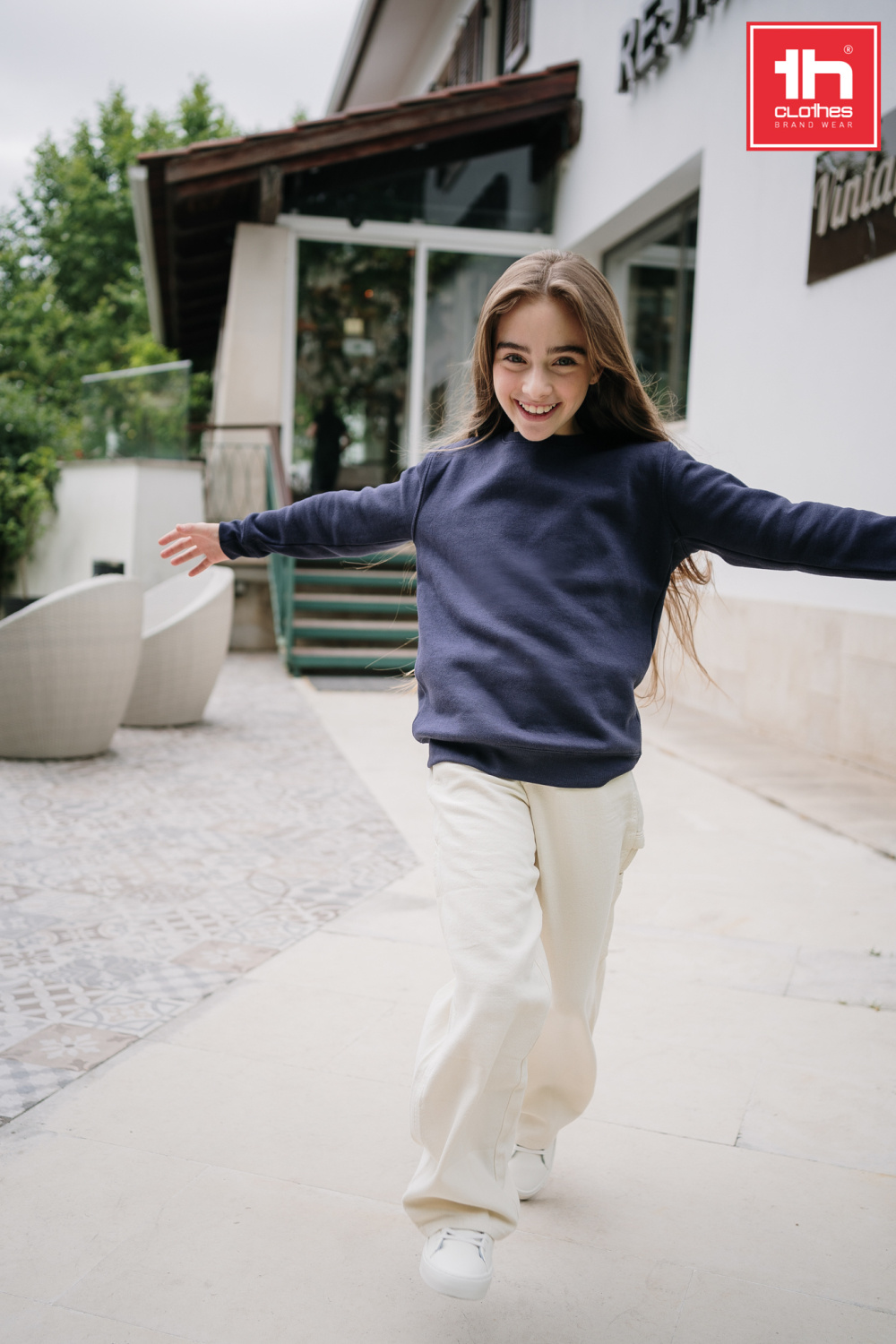 TH Clothes Kids unisex sweatshirt Delta kids