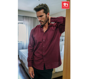 TH Clothes Mens long sleeve oxford shirt Tokyo